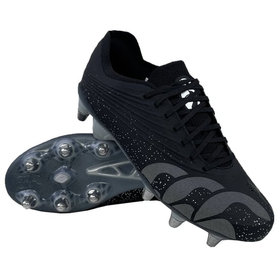 Canterbury - Herren/Damen Unisex Rugby-Stiefel für weichen Boden "Stampede Groundbreak Elite" (Schwarz/Silber) - Image 6