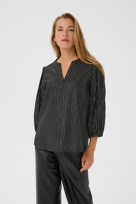 Langarm-Bluse KAluise Langarm-Bluse Regular fit black - Image 3