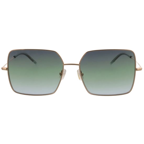 Hugo Boss – Sonnenbrille mit roségoldenem Metallrahmen und graugrünen Gläsern - Image 1