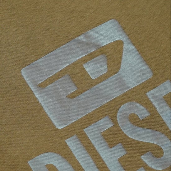 Diesel - T-shirt Mit Einfarbigem Logo Und Kaffeelikör - Image 2