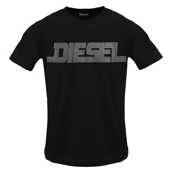 Diesel - T-shirt „monotone Logo" In Schwarz - Image 1