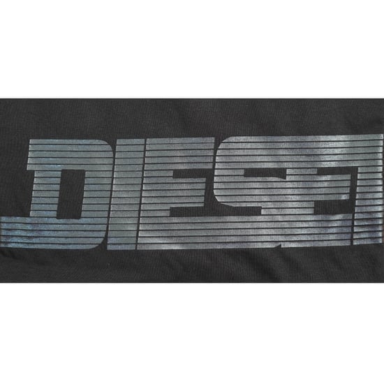 Diesel - T-shirt „monotone Logo" In Schwarz - Image 3