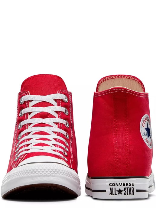 Converse All Star Unisex Chuck Taylor High Tops Rot - Image 2
