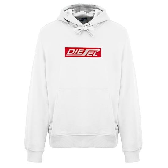 Diesel - T-shirt Mit Pfeil-logo In Hellweiß - Image 1