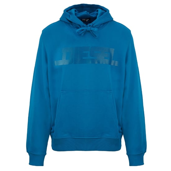 Diesel - Kapuzenpullover „monotone Logo" In Saphirblau - Image 1