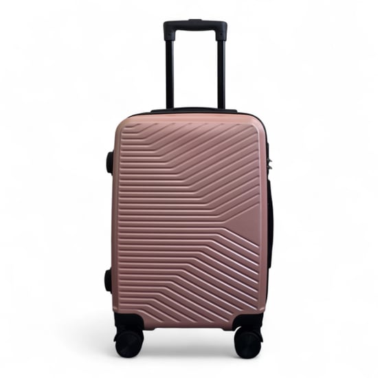 Hartschalen-Handgepäckkoffer in Roségold, 48 x 37 x 20 cm, geeignet für Easyjet, Ryanair - Image 2