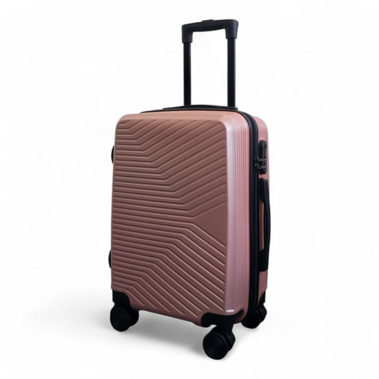 Hartschalen-Handgepäckkoffer in Roségold, 48 x 37 x 20 cm, geeignet für Easyjet, Ryanair - Image 5