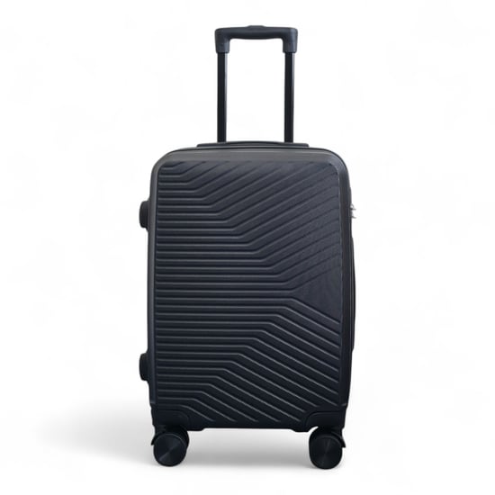 Hartschalen-Handgepäckkoffer, schwarz, 48 x 37 x 20 cm, passend für Easyjet, Ryanair - Image 2