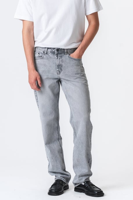 Relaxed Fit Jeans - Grauer Denim - Image 1
