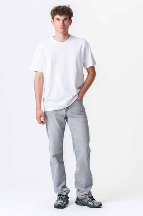 Relaxed Fit Jeans - Grauer Denim - Image 3