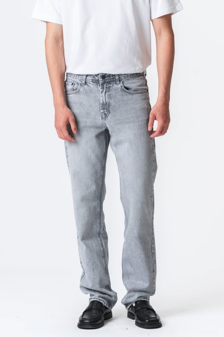 Relaxed Fit Jeans - Grauer Denim - Image 4
