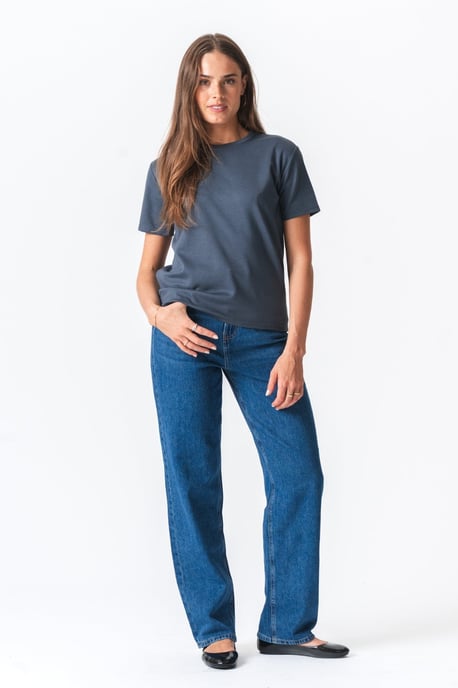 Lockeres T-Shirt Leah - Grau - Image 3