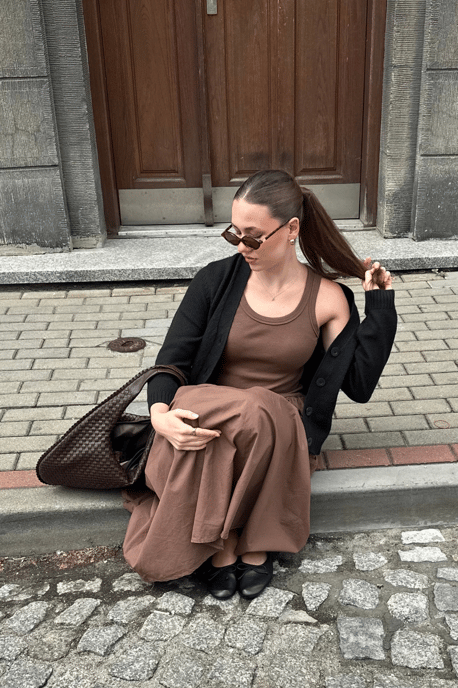 Hanna Kleid - Braun - Image 3