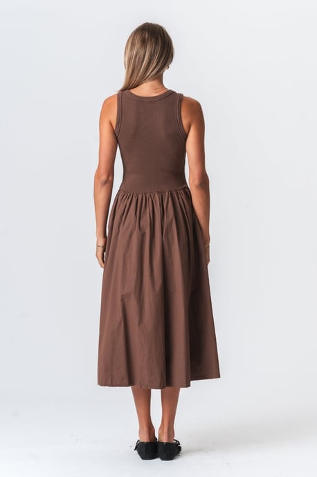 Hanna Kleid - Braun - Image 5