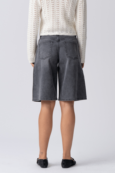 Jeans-Jogginghose - Schwarzer Denim - Image 5