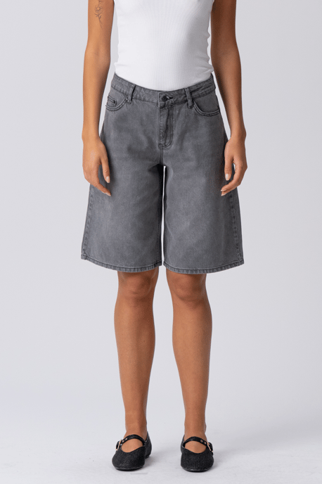 Jeans-Jogginghose - Grauer Denim - Image 4