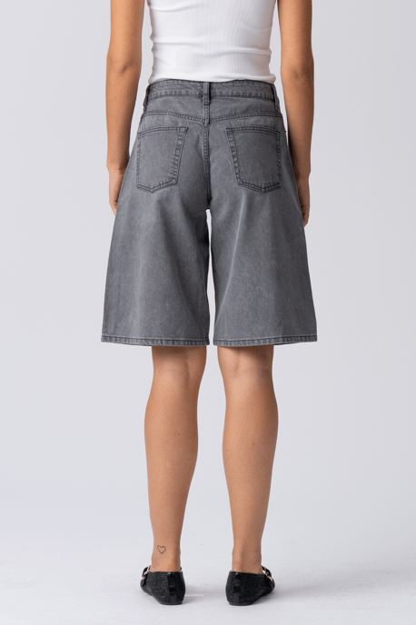 Jeans-Jogginghose - Grauer Denim - Image 5