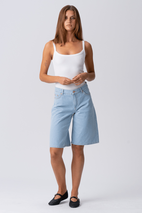 Jeans-Jogginghose - Hellblauer Denim - Image 2