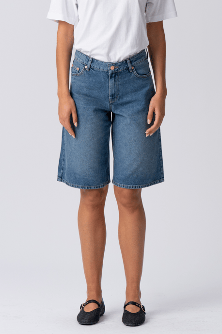 Jeans-Jogginghose - Blauer Denim - Image 5