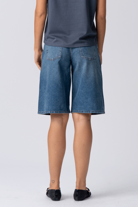 Jeans-Jogginghose - Blauer Denim - Image 6