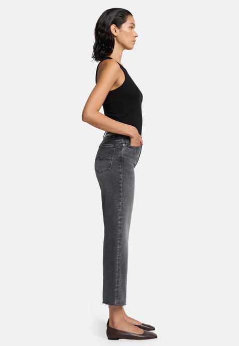 Damen Jeans Cropped Alexa Straight Fit - Image 5