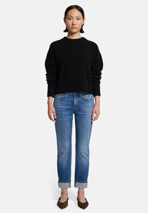 Damen Jeans Relaxed Skinny Slim Fit - Image 2