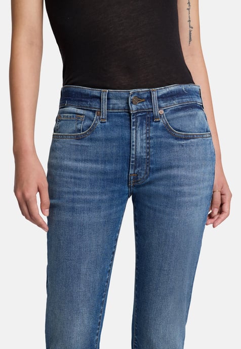 Damen Jeans Relaxed Skinny Slim Fit - Image 3