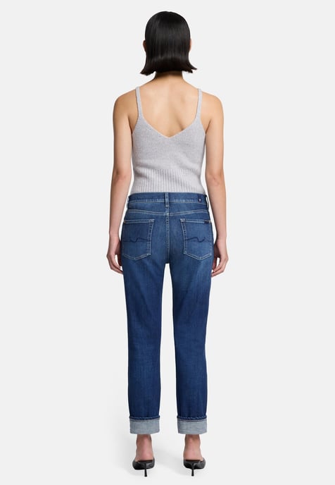 Damen Jeans Relaxed Skinny Slim Fit - Image 4