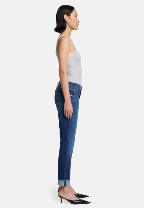 Damen Jeans Relaxed Skinny Slim Fit - Image 5