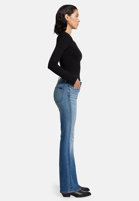Damen Jeans Bootcut Bootcut Fit - Image 5