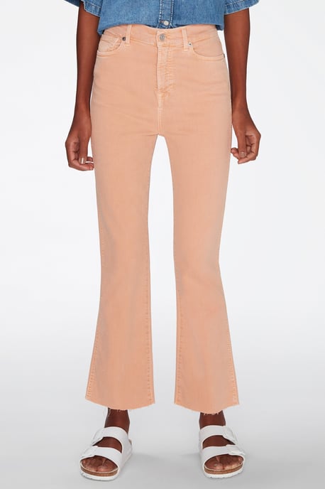 Damen Pants Hw Slim Kick Colored Stretch Bootcut Fit - Image 1
