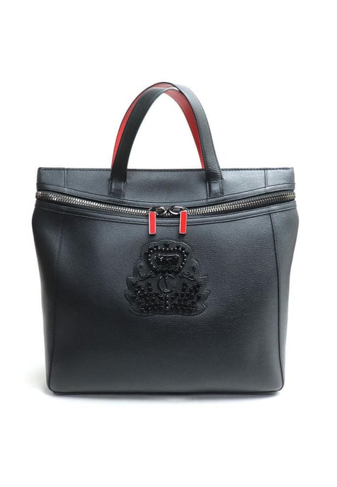 Elegante Tragetasche aus Leder mit sicherem Reissverschluss - Image 1