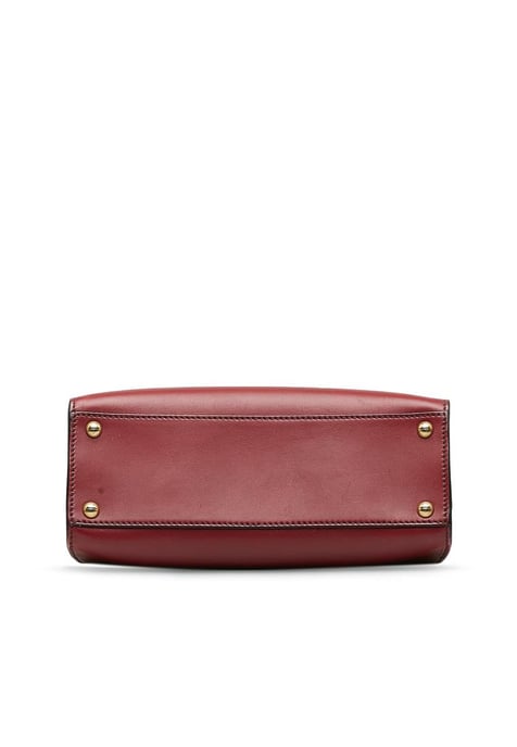 Gebrauchte elegante Handtasche mit Henkel und verstellbarem Schultergurt - Image 4