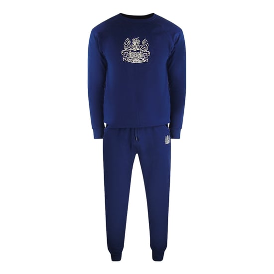 Aquascutum Iconic Crest - Trainingsset Mit Rundhalsausschnitt In Marineblau - Image 1