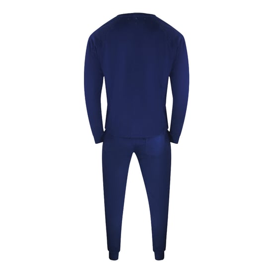 Aquascutum Iconic Crest - Trainingsset Mit Rundhalsausschnitt In Marineblau - Image 2