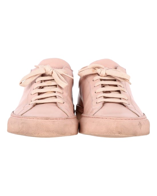 Common Projects – Original Achilles Low-Sneaker aus rosa Leder - Image 2