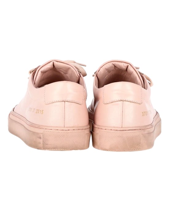 Common Projects – Original Achilles Low-Sneaker aus rosa Leder - Image 3