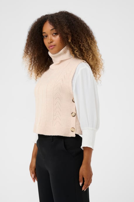 Strickpullover CRHoliday Strickpullover Straight fit beige - Image 3