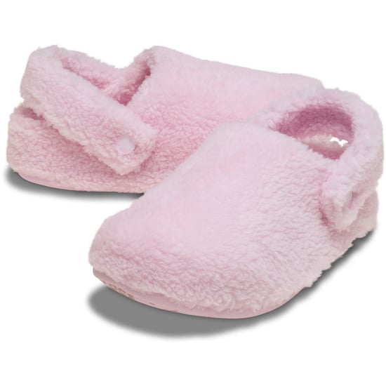Crocs Classic Cozzzy Polyester Damen Pink Milch Hausschuhe - Image 3
