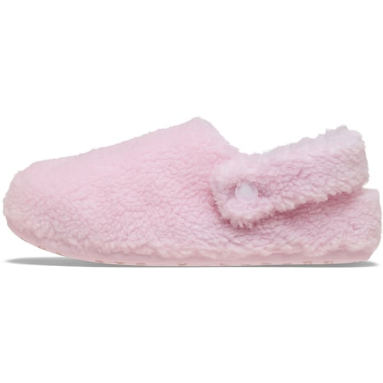 Crocs Classic Cozzzy Polyester Damen Pink Milch Hausschuhe - Image 6