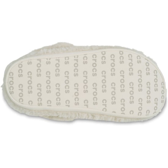 Crocs Classic Cozzzy Polyester Damen Schlapfen Stucco - Image 4
