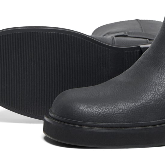 ONLY BUTTER-2 Polyurethan Damen Schwarze Absatz Stiefeletten bis zur Wadenmitte - Image 5