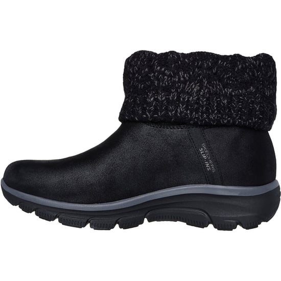Skechers Easy Going Cozy Weather 2 Textil Damen Schwarze Winter Stiefeletten - Image 4