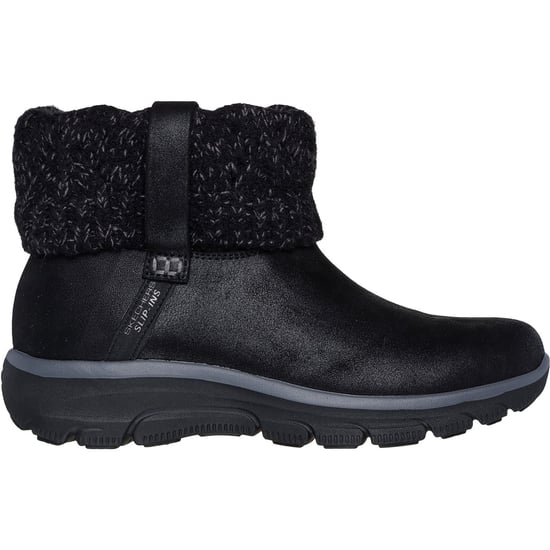 Skechers Easy Going Cozy Weather 2 Textil Damen Schwarze Winter Stiefeletten - Image 5
