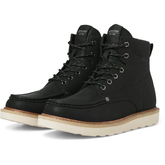 Jack & Jones Archway Mokassin Polyurethan Herren Anthrazit Stiefeletten - Image 1
