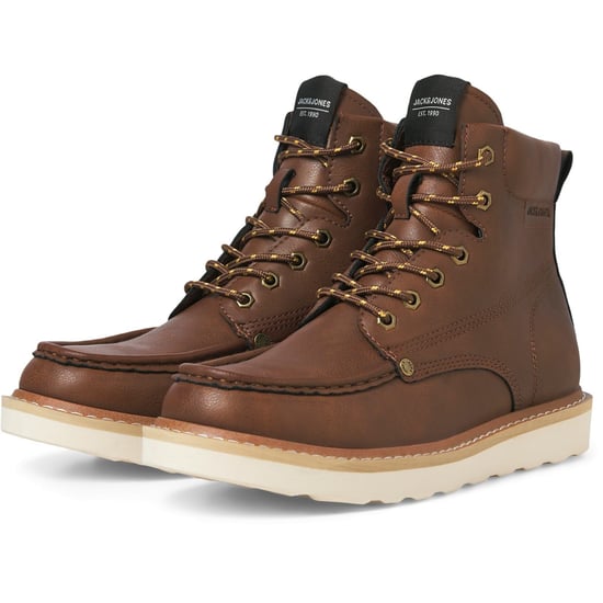 Jack & Jones Archway Mokassins aus Polyurethan für Herren in Cognacfarbenem Knöchelschuh - Image 1