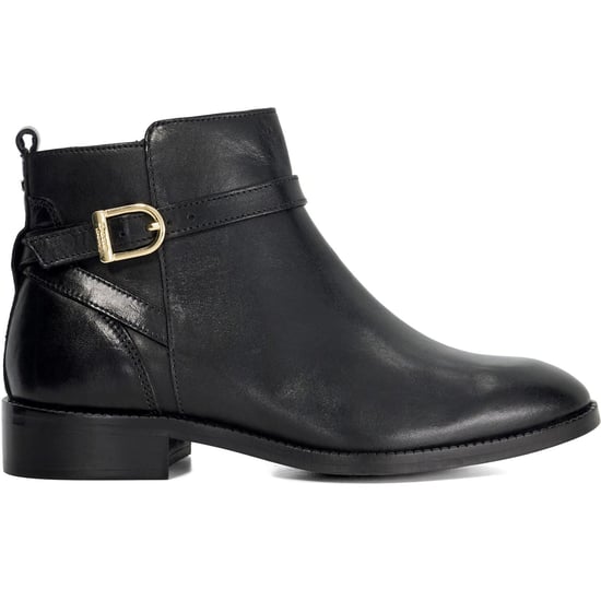 Dune Pemma Leder Damenstiefel Schwarz - Image 4