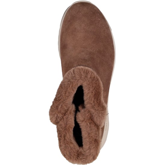 Skechers On-the-GO Stellar - Gemütliche Leder-Winterstiefel für Damen in Schokoladenbraun - Image 3