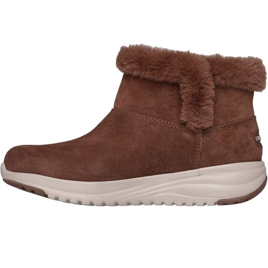 Skechers On-the-GO Stellar - Gemütliche Leder-Winterstiefel für Damen in Schokoladenbraun - Image 4