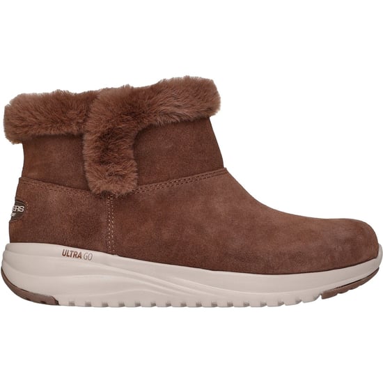 Skechers On-the-GO Stellar - Gemütliche Leder-Winterstiefel für Damen in Schokoladenbraun - Image 5